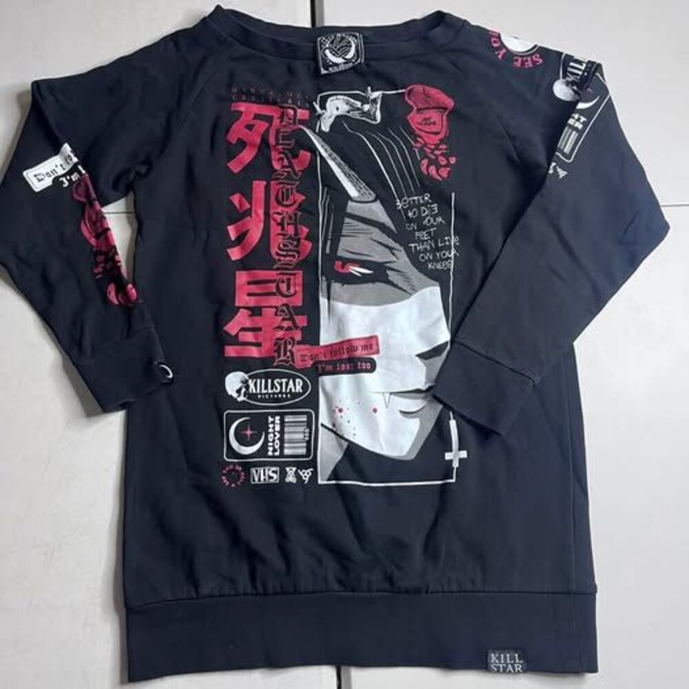 Killstar Graphic Sweatshirt large men